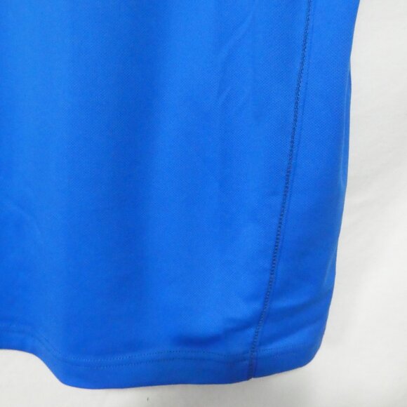 COLUMBIA | medium | Vibrant Blue Crew Neck Exercise Shirt - Picture 13 of 13